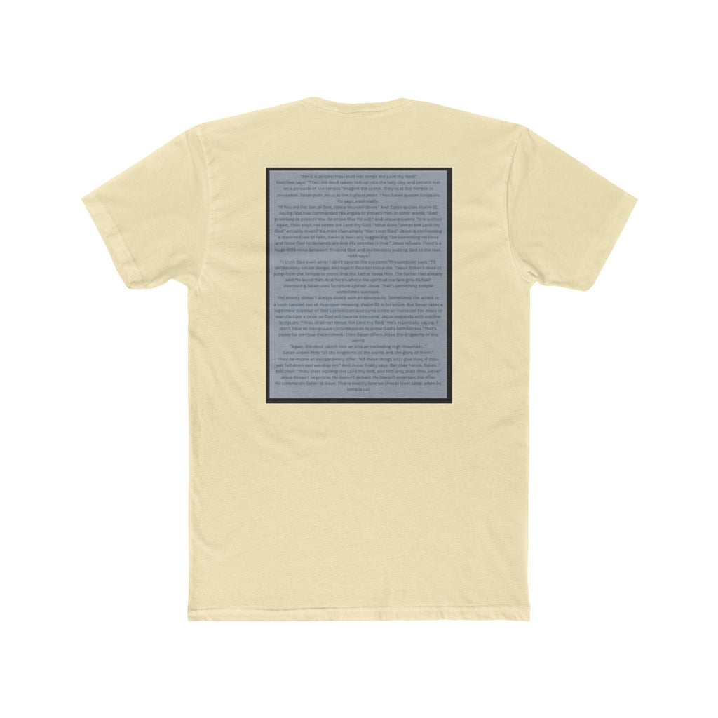 "After You" – Temptation of Christ Tee Unisex Cotton Crew Tee