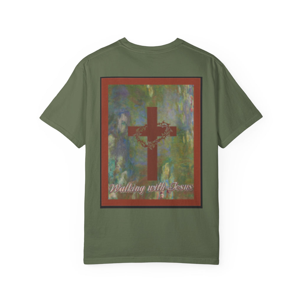 The one who comforts us in our afflictions — Women's Vintage Gothic Illustration Tee