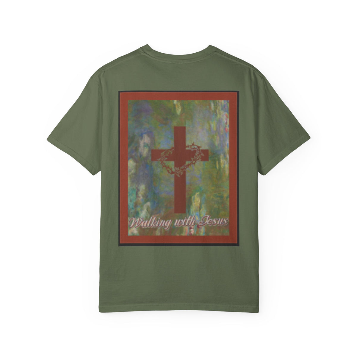 The one who comforts us in our afflictions — Women's Vintage Gothic Illustration Tee