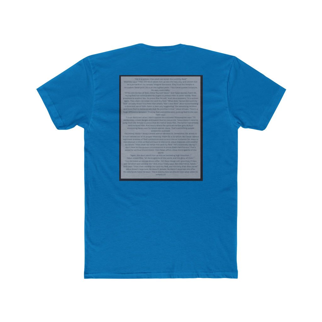 "After You" – Temptation of Christ Tee Unisex Cotton Crew Tee