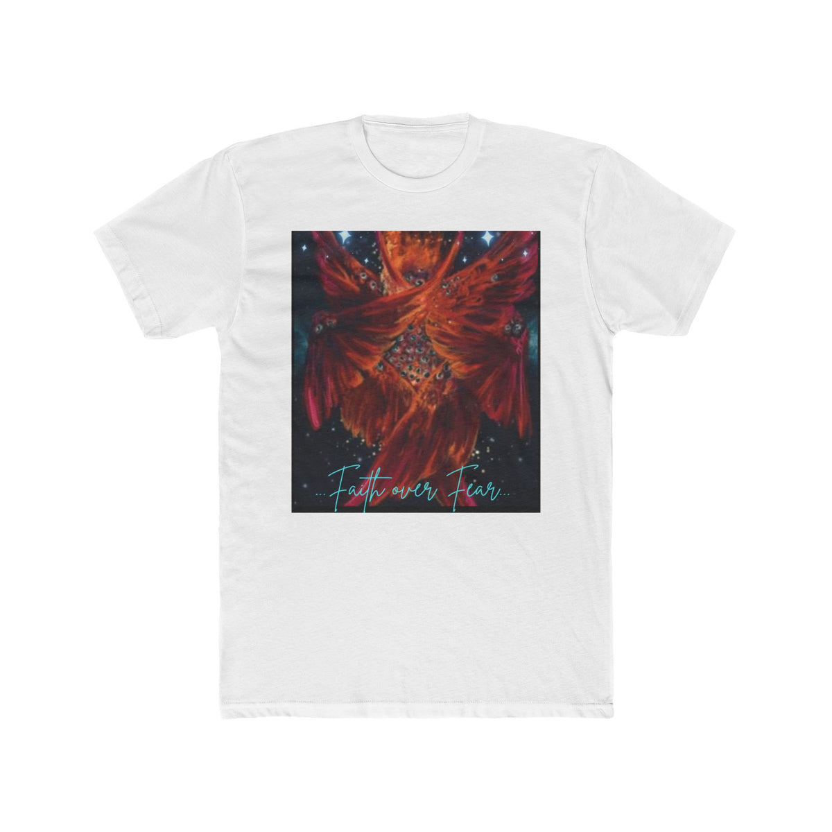 "Faith over fear" Otherworldly Seraphim Art Graphic T-Shirt