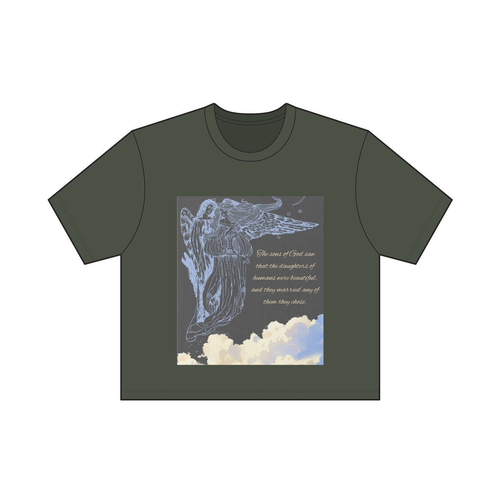 Genesis 6:2  "The Sons of God" Crop T-Shirt