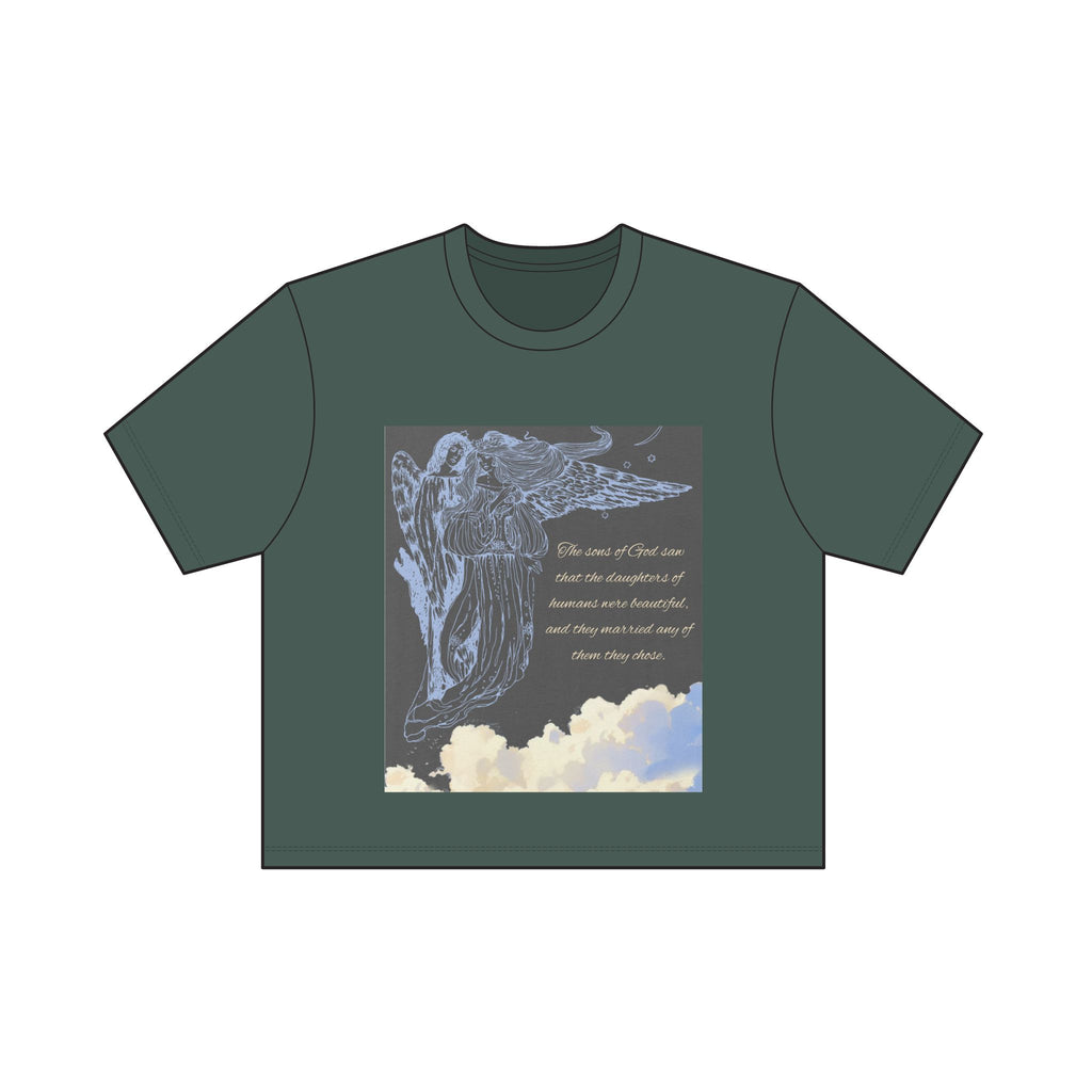 Genesis 6:2  "The Sons of God" Crop T-Shirt
