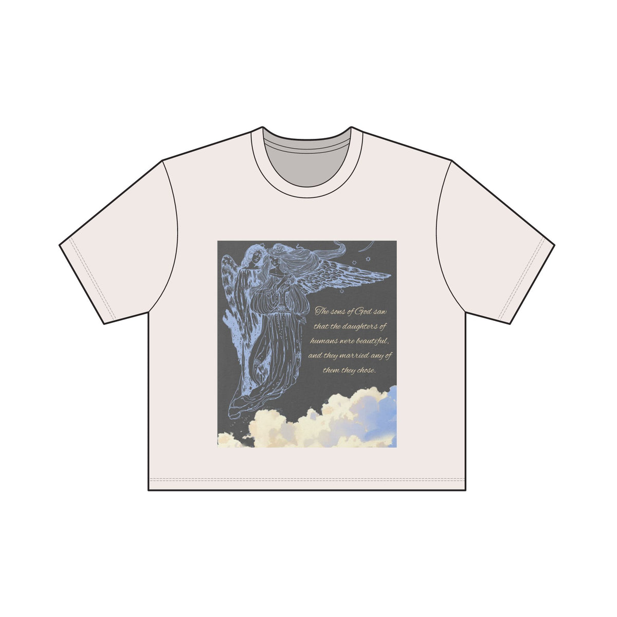 Genesis 6:2  "The Sons of God" Crop T-Shirt