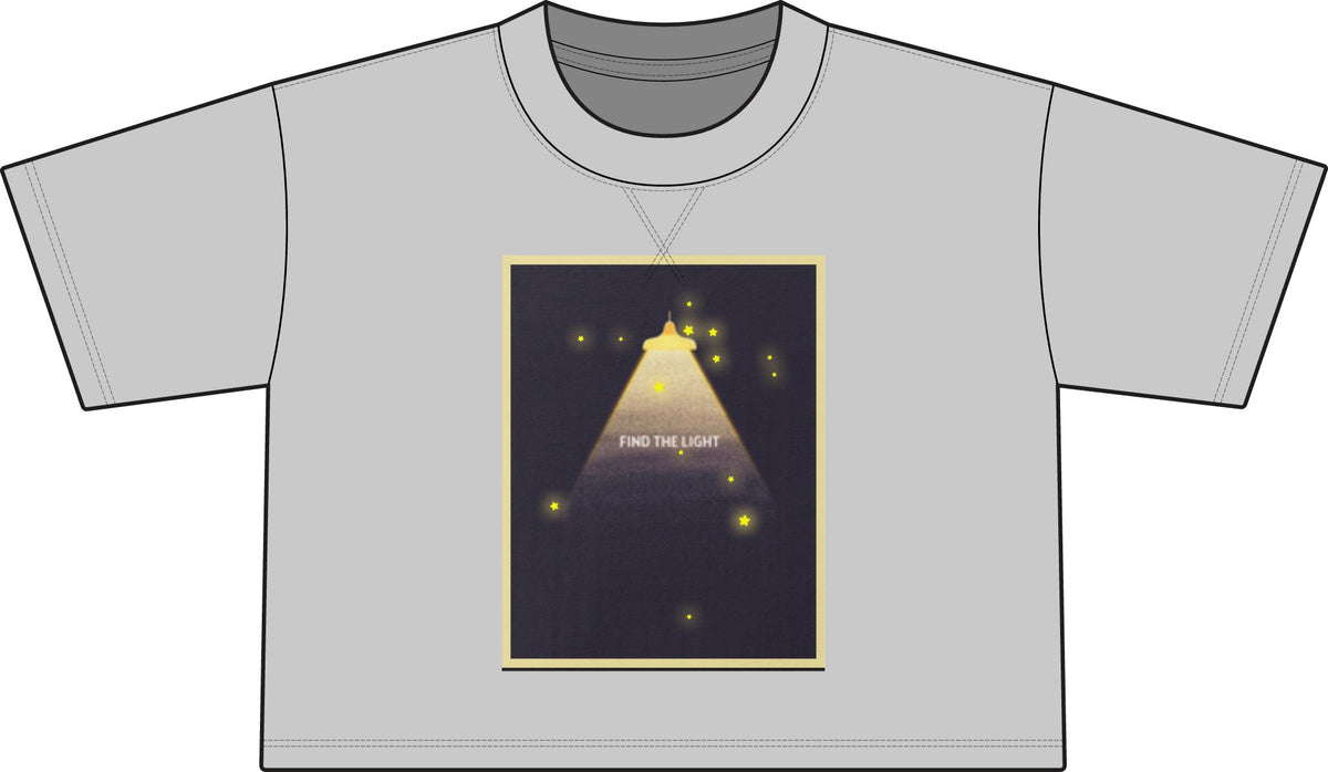 Find the light-"Jesus is the way, the truth, and the light." Women's French Terry Mid-Length Boxy Top