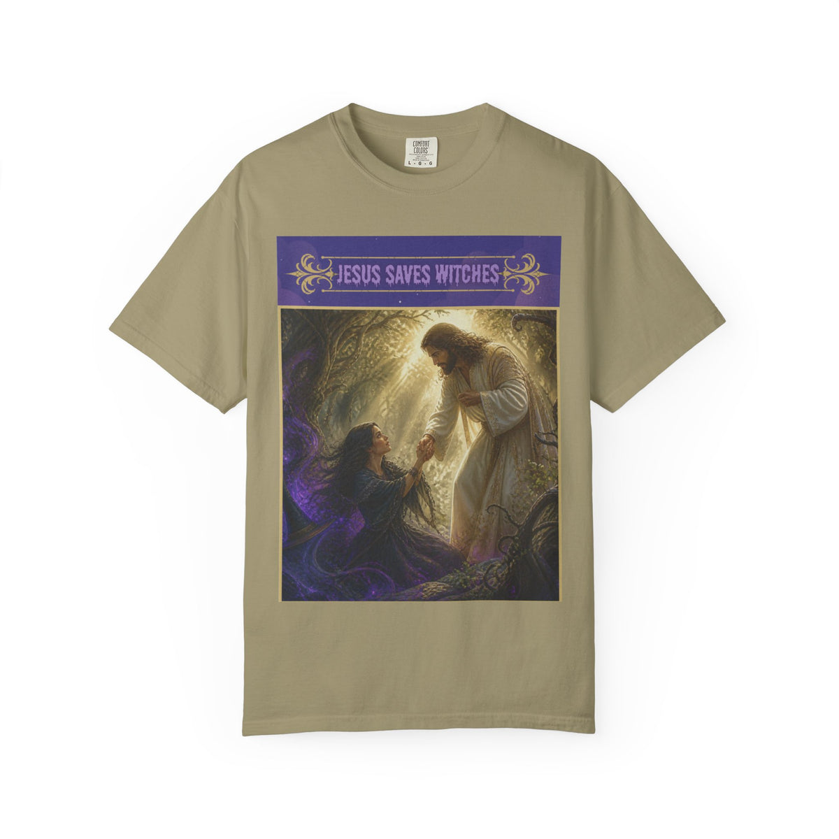 Jesus Saves Witches-Front and back T-shirt
