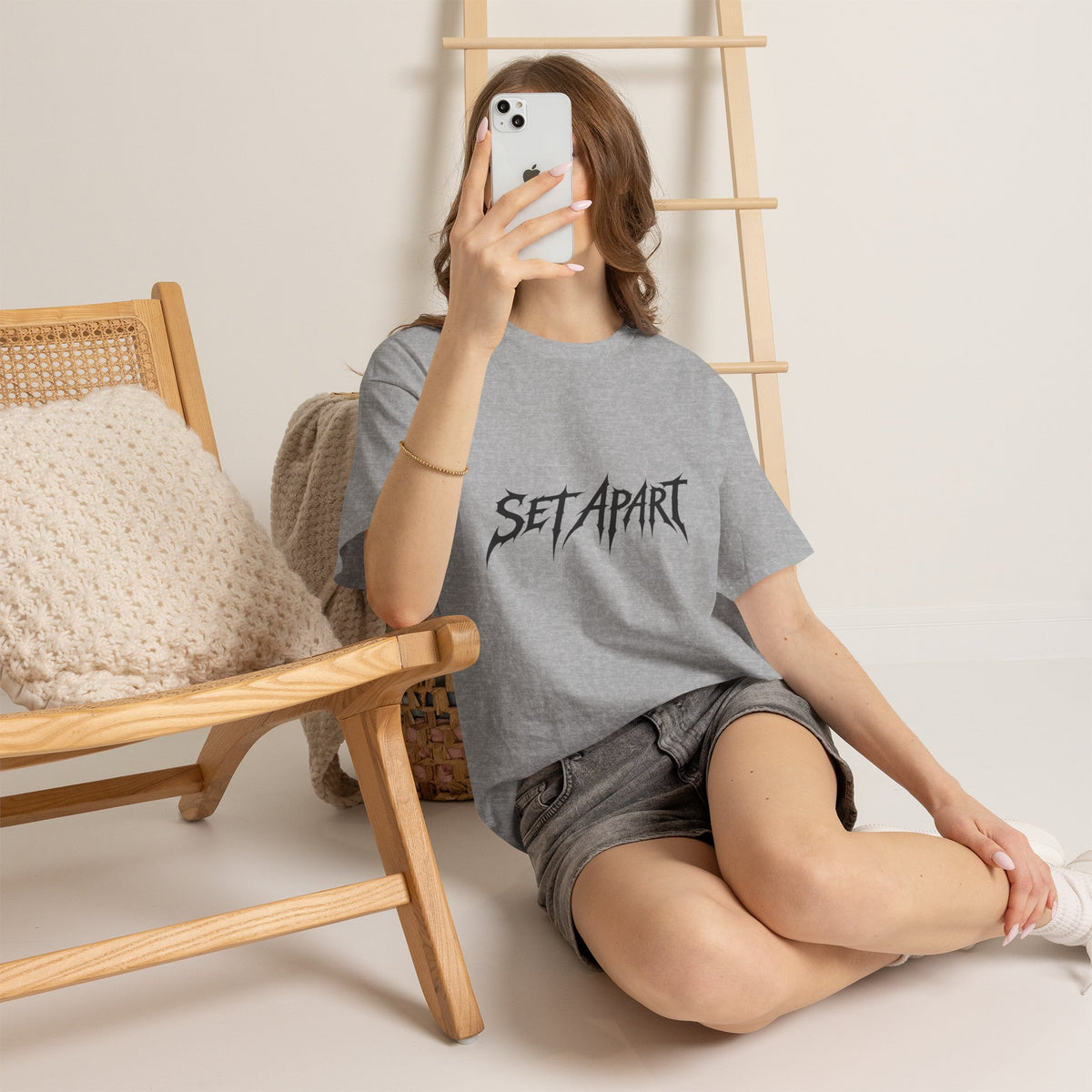 John 17:16 Not Of This World -Unisex Heavy Cotton Tee