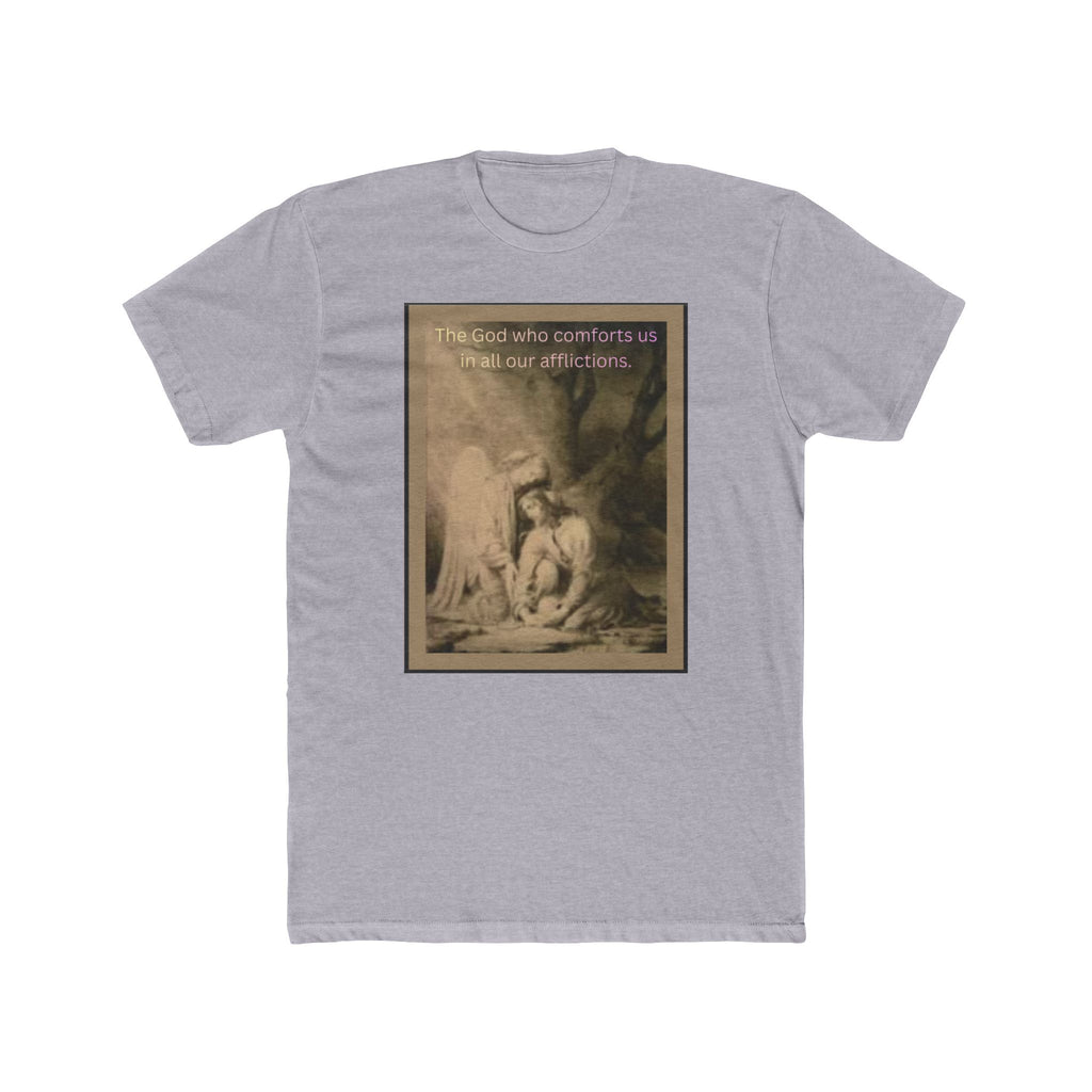 "The God Who Comforts Us" – Sepia Faith Tee