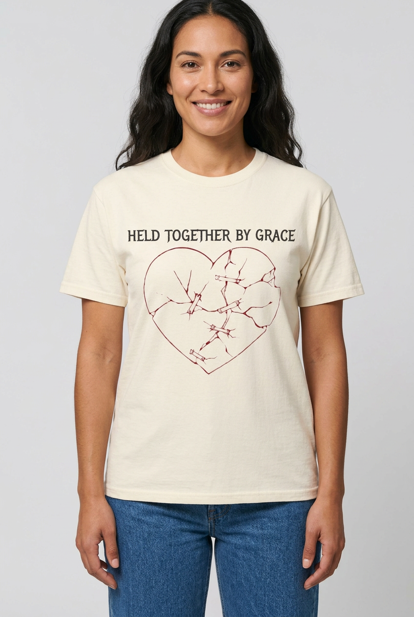 Held Together by Grace Shirt - Faith Apparel